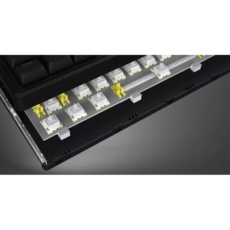 HATOR Skyfall 65 bedraad, mechanisch, USB-C, Aurum Sterling, 70M aanslagen, RGB, zwart, 790g