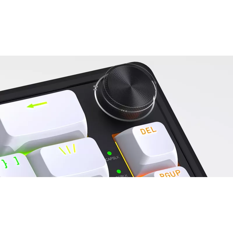 HATOR Skyfall Wireless 65 toetsenbord gaming USB + RF draadloos + Bluetooth QWERTY US Engels zwart, wit
