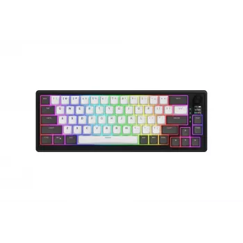 HATOR Skyfall Pro Wireless 65 toetsenbord gaming USB + RF draadloos + Bluetooth QWERTY US Engels zwart, grijs