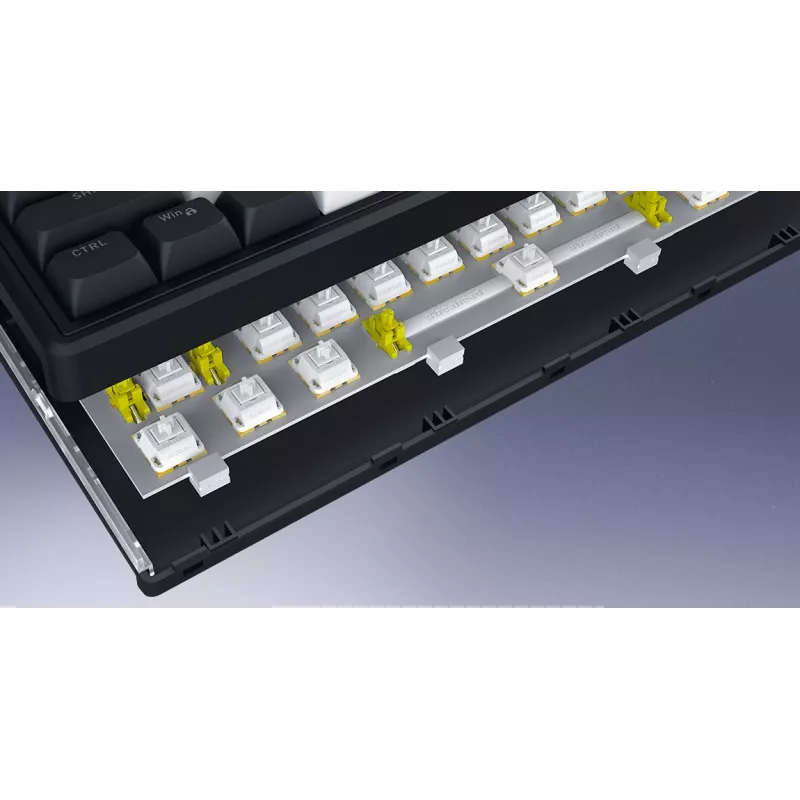 HATOR Skyfall Pro Wireless 65 toetsenbord gaming USB + RF draadloos + Bluetooth QWERTY US Engels zwart, grijs