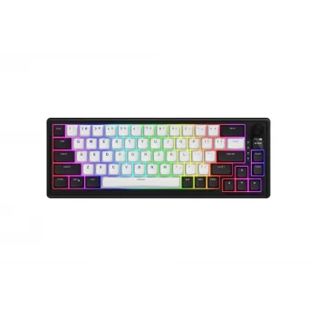 HATOR Skyfall 65 MAG ULTIMA 8K draadloos toetsenbord gaming USB + RF draadloos + Bluetooth QWERTY US Engels zwart, wit
