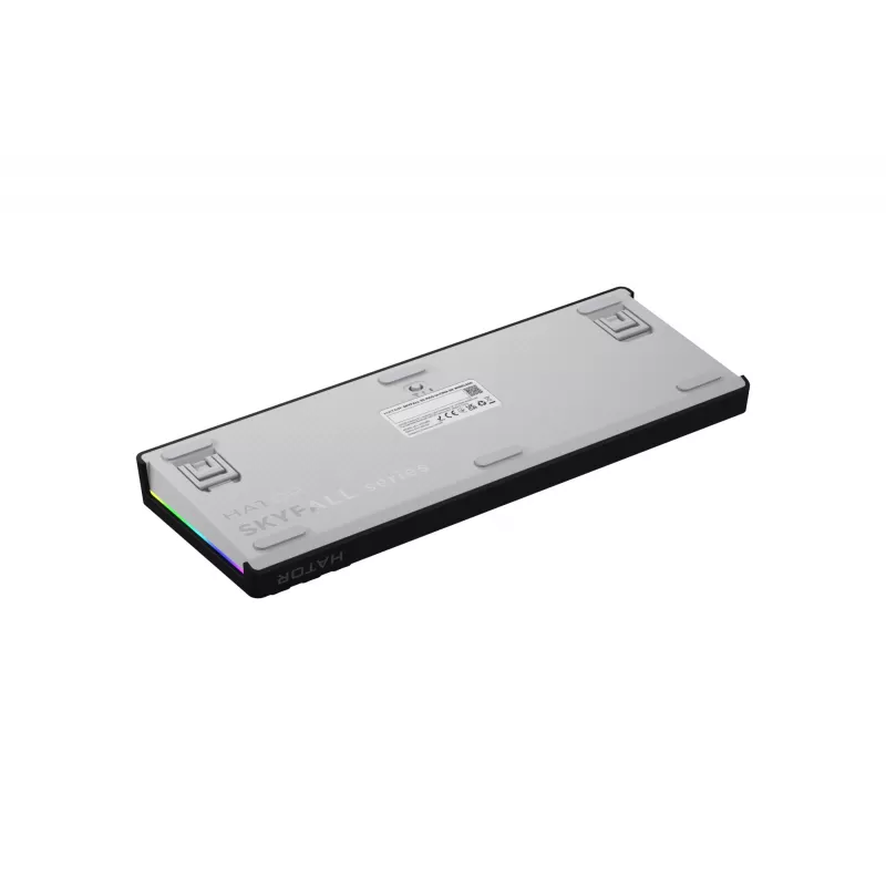 HATOR Skyfall 65 MAG ULTIMA 8K draadloos toetsenbord gaming USB + RF draadloos + Bluetooth QWERTY US Engels zwart, wit