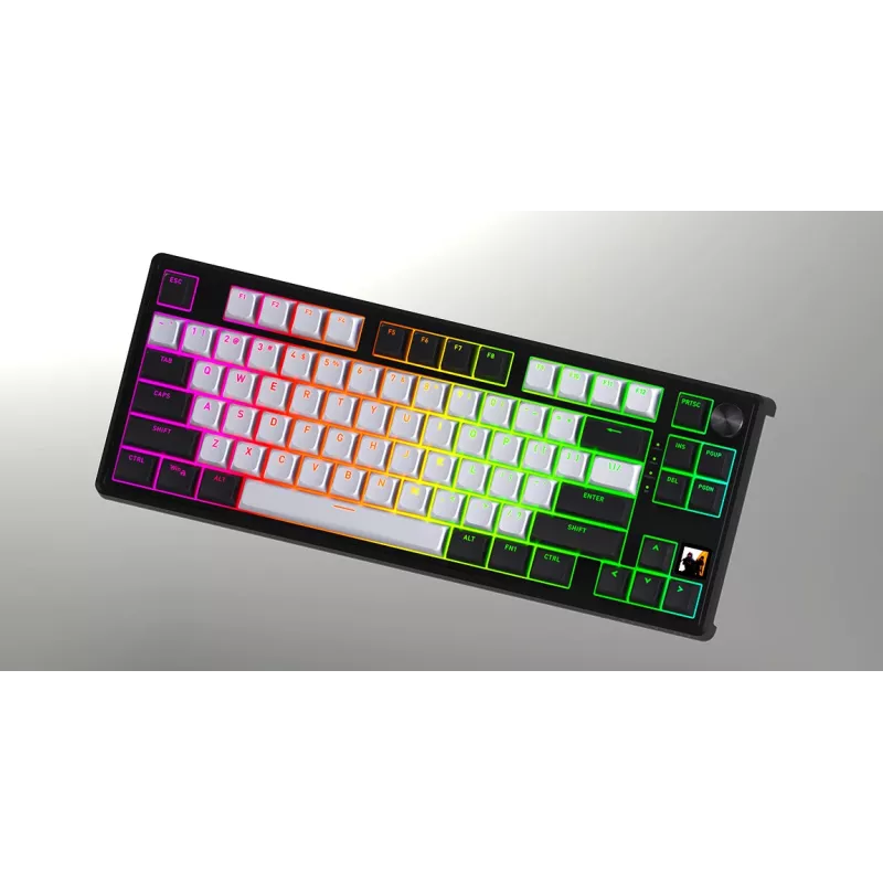 HATOR Skyfall 65 MAG ULTIMA 8K draadloos toetsenbord gaming USB + RF draadloos + Bluetooth QWERTY US Engels zwart, wit