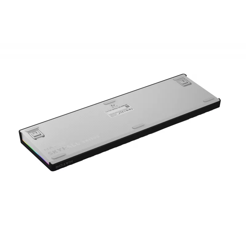 HATOR Skyfall Wireless 100 toetsenbord gaming USB + RF draadloos + Bluetooth QWERTY US Engels zwart, wit