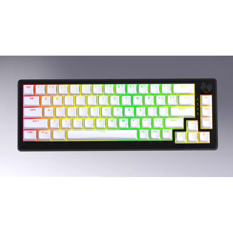 HATOR Skyfall Wireless 100 toetsenbord gaming USB + RF draadloos + Bluetooth QWERTY US Engels zwart, wit