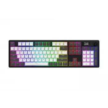 HATOR Skyfall Pro Wireless 100 toetsenbord gaming USB + RF draadloos + Bluetooth QWERTY US Engels zwart, grijs