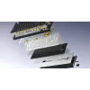 HATOR Skyfall Pro Wireless 100 toetsenbord gaming USB + RF draadloos + Bluetooth QWERTY US Engels zwart, grijs