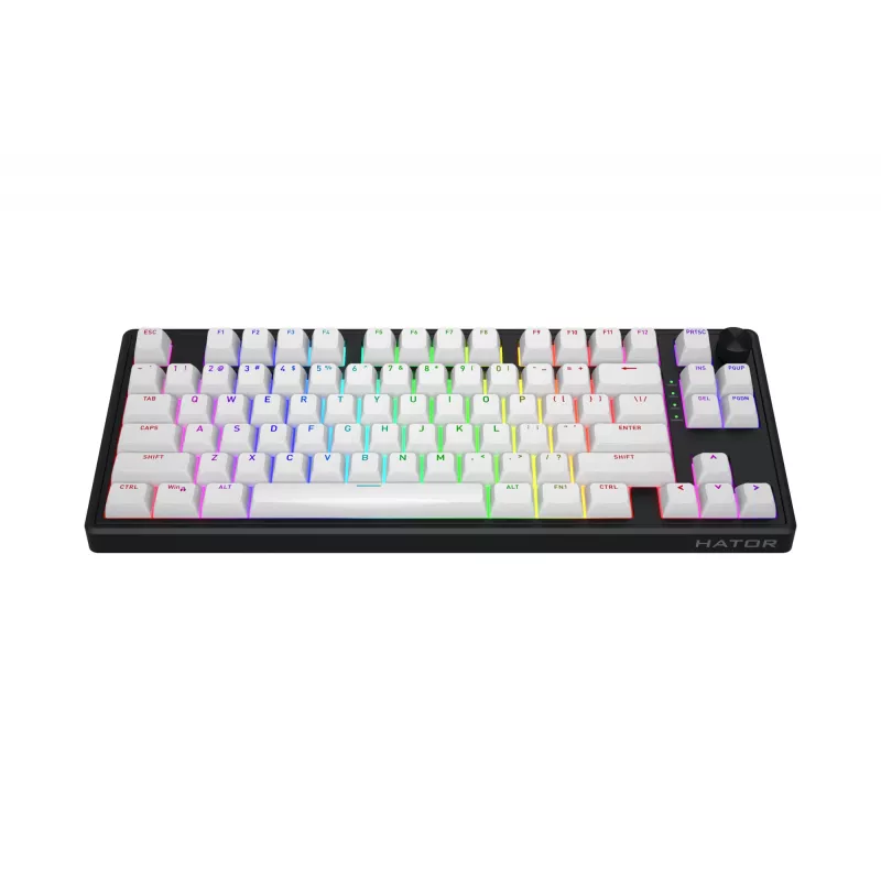 HATOR Skyfall 80 MAG ULTRA 8K toetsenbord gaming USB QWERTY US-Engels zwart, wit