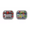 Hoes Samsung Keith Haring Slickback voor Galaxy Buds3 Pro rood transparant