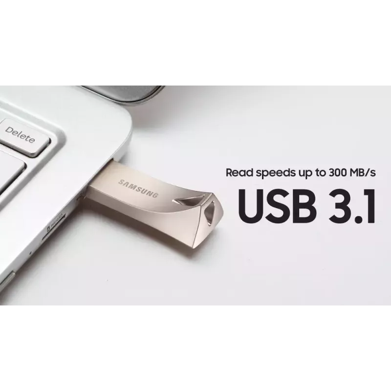 Samsung MUF-128BE USB-stick 128 GB USB Type-A 3.2 Gen 1 (3.1 Gen 1) zilver