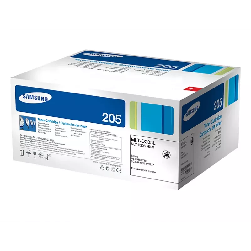 Toner Samsung toner SU963A MLT-D205L XL zwart 5000 pagina's