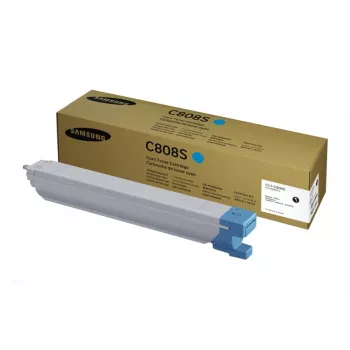 Tonercartridge Samsung CLT-C808S cyaan, origineel, laser, bereik 20.000 pagina's, 1 stuk