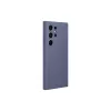 Silicone hoesje Samsung Galaxy S24 Ultra violet monochromatisch