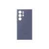 Silicone hoesje Samsung Galaxy S24 Ultra violet monochromatisch