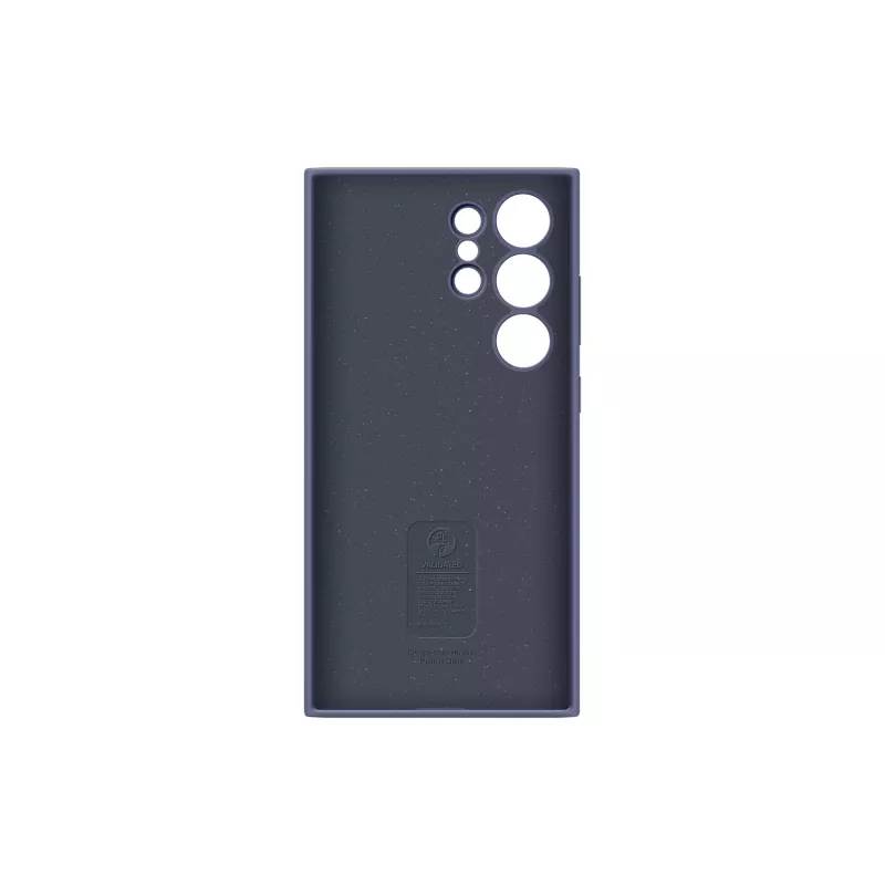 Silicone hoesje Samsung Galaxy S24 Ultra violet monochromatisch
