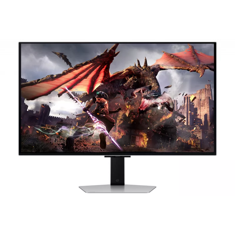 Samsung G80SD computermonitor 81,3 cm (32 inch) 3840 x 2160 Pixel 4K Ultra HD OLED zilver