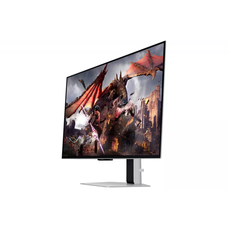 Samsung G80SD computermonitor 81,3 cm (32 inch) 3840 x 2160 Pixel 4K Ultra HD OLED zilver