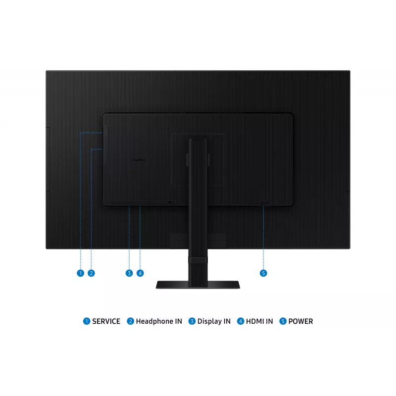 Samsung S70D computermonitor 81,3 cm (32 inch) 3840 x 2160 pixel 4K Ultra HD LED zwart