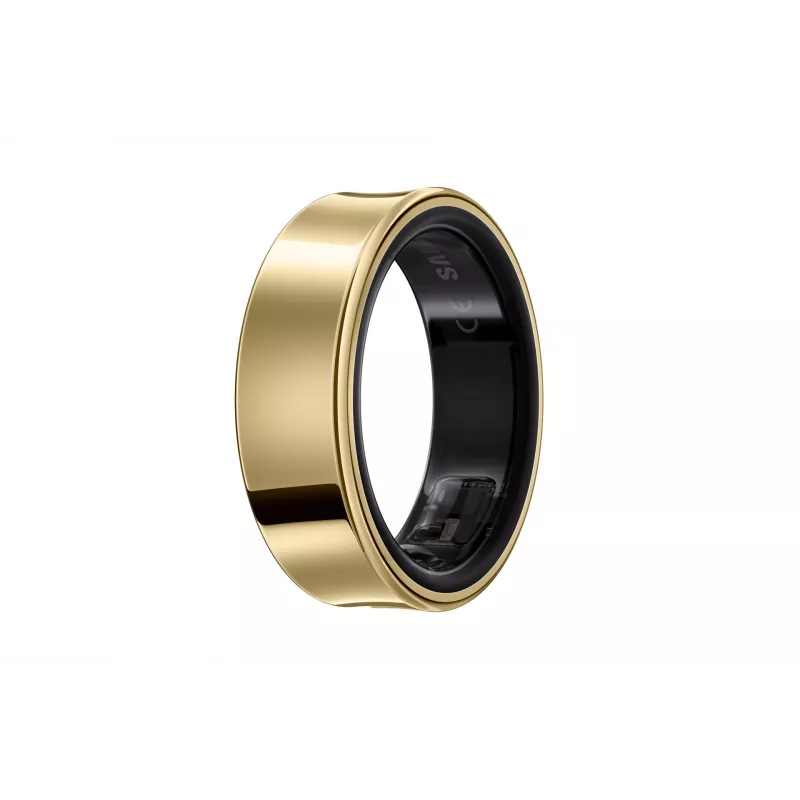 Smart ring activiteitstracker Samsung Galaxy Ring goud optische hartslagsensor