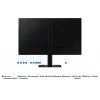 Samsung S60UD computermonitor 68,6 cm (27 inch) 2560 x 1440 pixel Quad HD LCD zwart