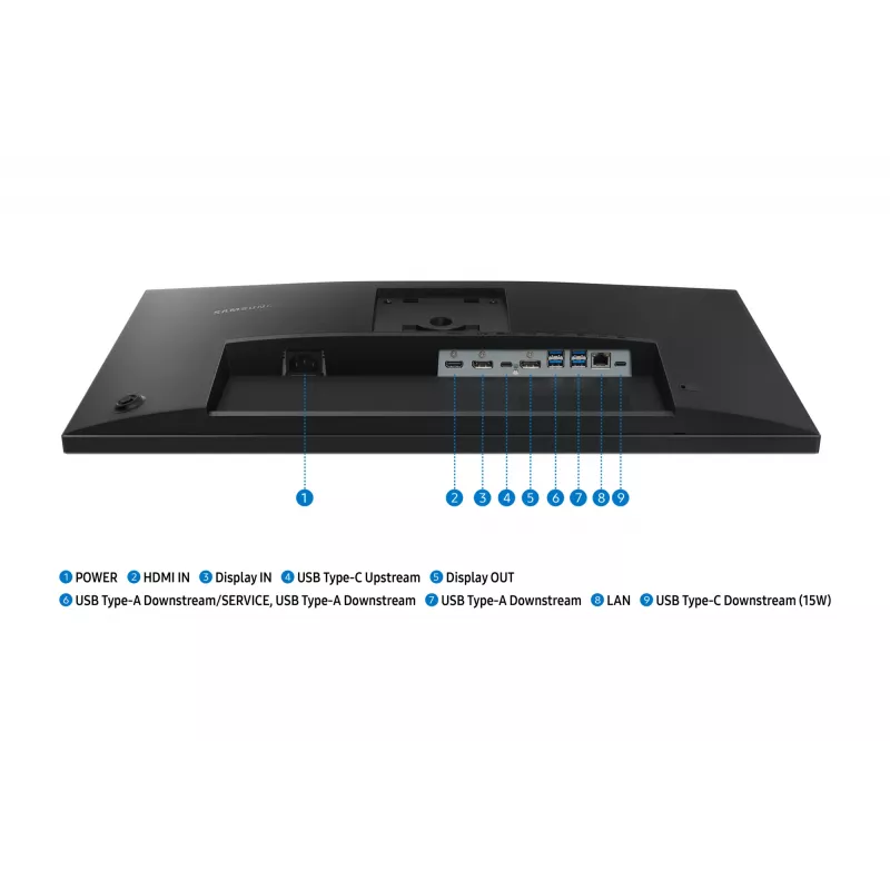 Samsung S43UF computermonitor 68,6 cm (27 inch) 1920 x 1080 pixel Full HD LCD zwart