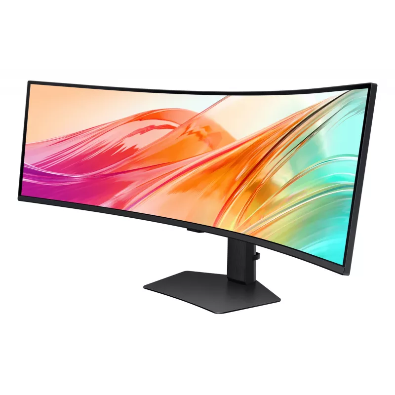 Samsung S95UC computermonitor 124,5 cm (49 inch) 5120 x 1440 pixel Dual QHD LCD zwart