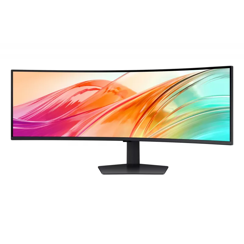 Samsung S95UC computermonitor 124,5 cm (49 inch) 5120 x 1440 pixel Dual QHD LCD zwart