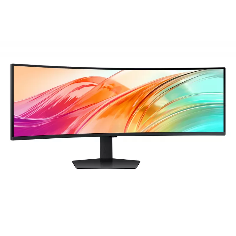 Samsung S95UC computermonitor 124,5 cm (49 inch) 5120 x 1440 pixel Dual QHD LCD zwart