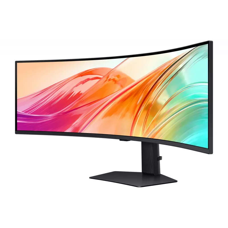Samsung S95UC computermonitor 124,5 cm (49 inch) 5120 x 1440 pixel Dual QHD LCD zwart