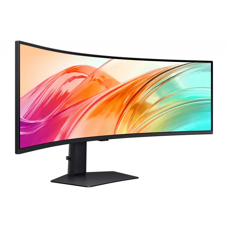 Samsung S95UC computermonitor 124,5 cm (49 inch) 5120 x 1440 pixel Dual QHD LCD zwart