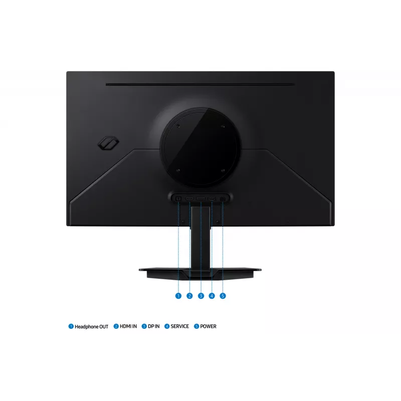 Samsung G50F computermonitor 68,6 cm (27 inch) 2560 x 1440 pixel Quad HD OLED zwart