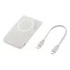 Samsung EB-U2500XJEGWW powerbank 5000 mAh draadloos opladen grijs
