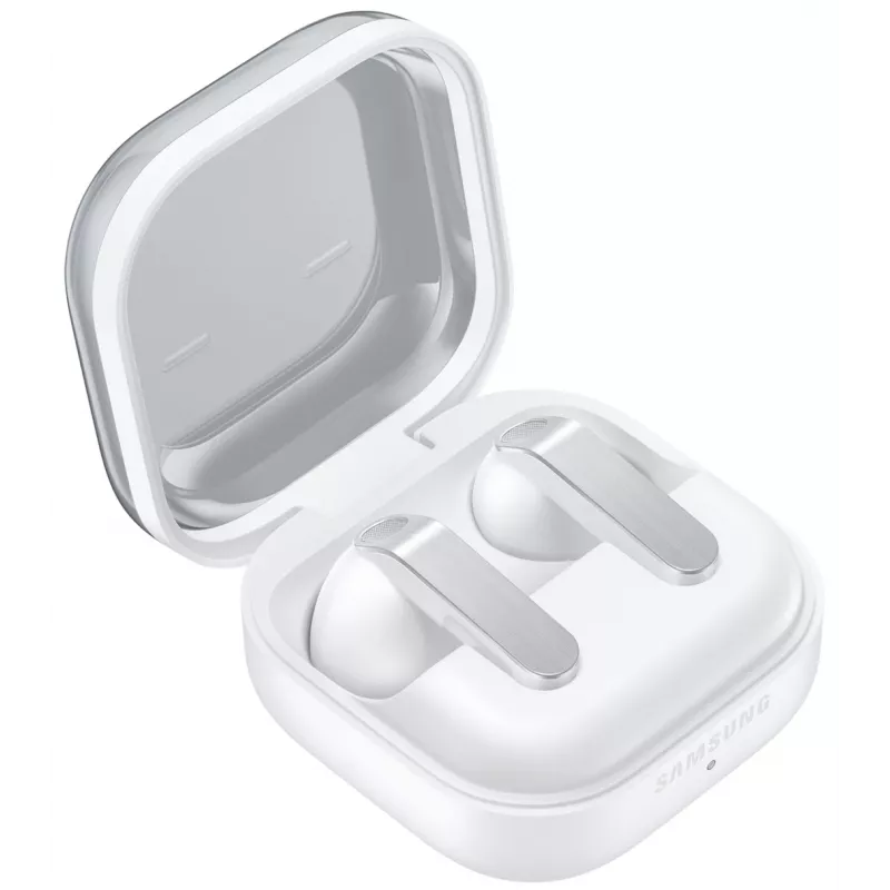 Samsung Galaxy Buds4 headset draadloos in-ear bellen/muziek Bluetooth wit