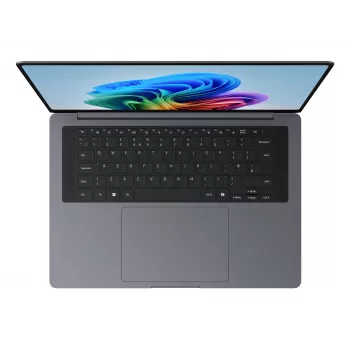 Samsung Galaxy Book6 Ultra NP960UJHE-EXP Copilot+ PC Intel Core Ultra 7 356H laptop 40,6 cm (16 inch) touchscreen WQXGA+ 32 GB LPDDR5x-SDRAM 1 TB SSD NVIDIA® GeForce RTX™ 5070 Laptop GPU Wi-Fi 7 (802.11be) Windows 11 Home Duits grijs