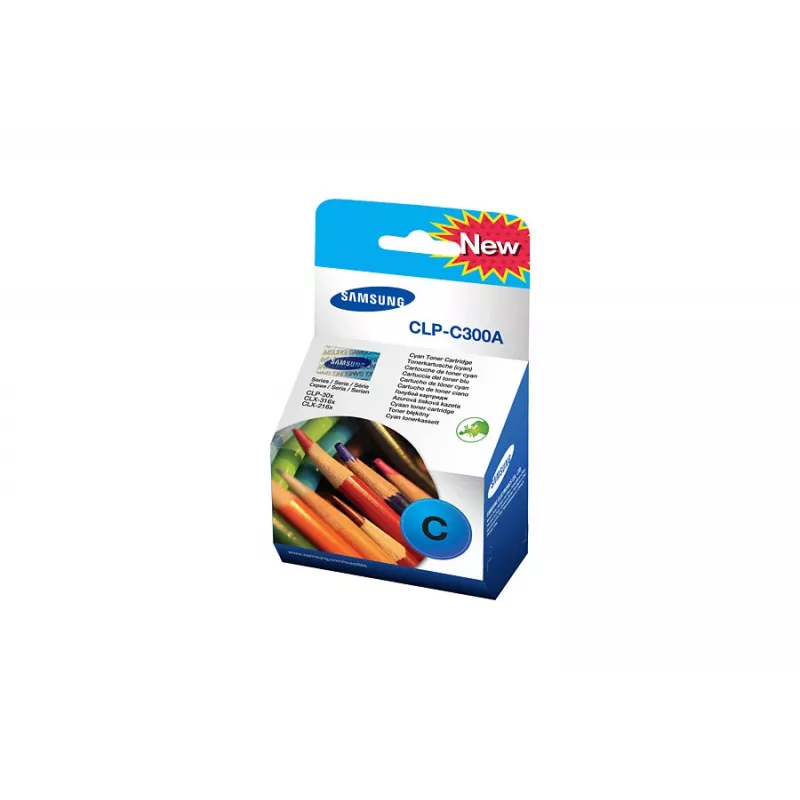 Samsung CLP-C300A toner 1 stuk origineel cyaan