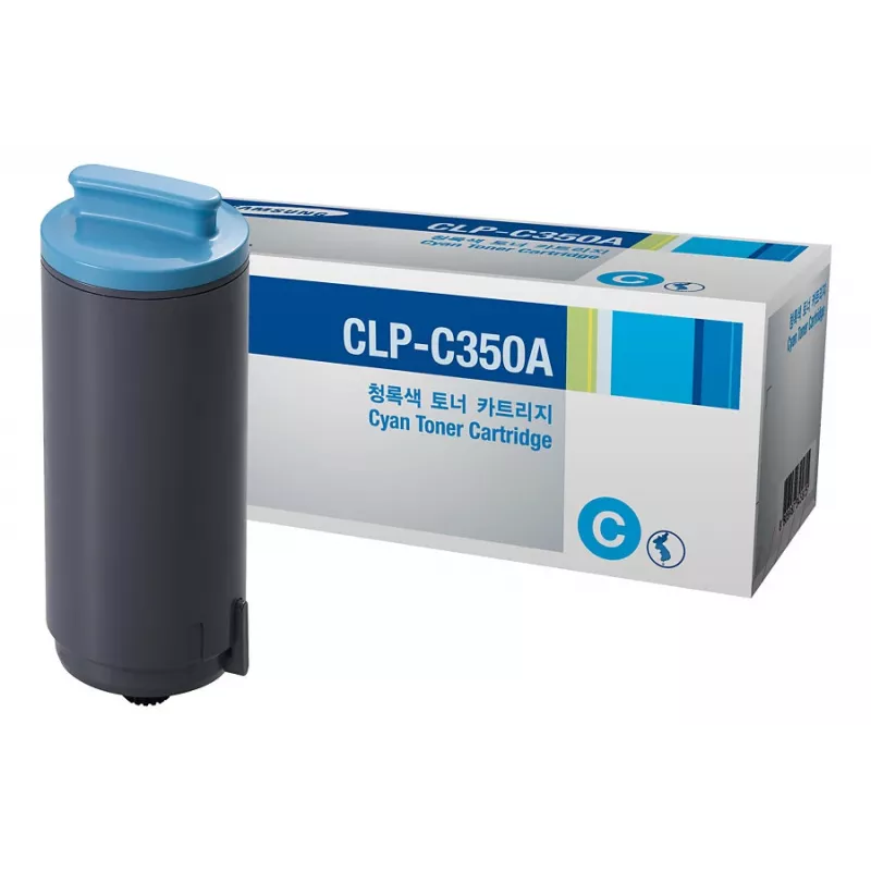 Samsung CLP-C350 toner 1 st. origineel cyaan