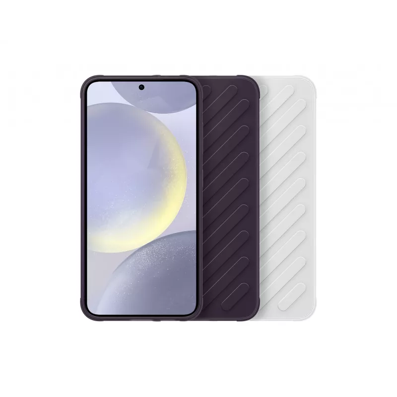 Samsung Shield Case grijs, afdekking, Samsung, Galaxy S24, 15,8 cm (6,2 inch), lichtgrijs
