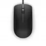 DELL Bedrade muis – MS116 – zwart – (RTL BOX), dubbelhandig, optisch, USB Type-A, 1000 DPI, zwart