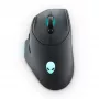 Alienware AW620M Muis gaming rechtshandig RF draadloos + USB Type-C optisch 26000 DPI