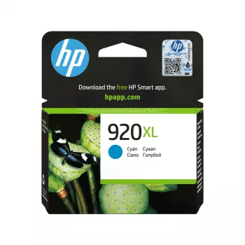 HP 920XL High Yield Cyaan originele printercartridge, cyaan, 1 stuk, 700 pagina's