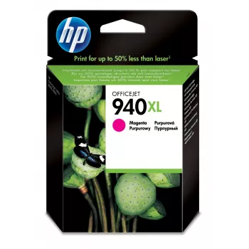 HP 940XL Hoog bereik magenta originele inktcartridge 1 stuk hoog (XL) bereik