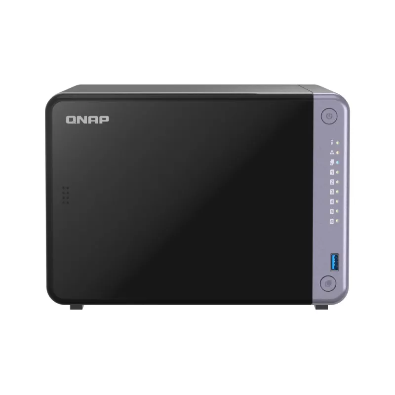QNAP TS-632X-4G NAS/opslagserver Tower Alpine Alpine AL-524 4 GB DDR4 QNAP QTS zwart