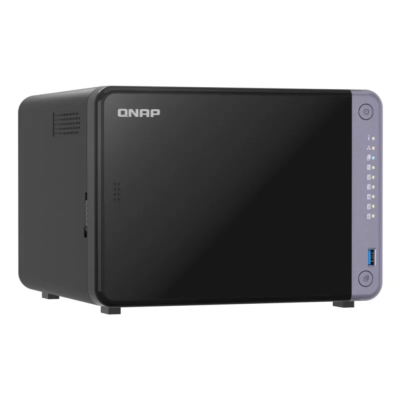 QNAP TS-632X-4G NAS/opslagserver Tower Alpine Alpine AL-524 4 GB DDR4 QNAP QTS zwart