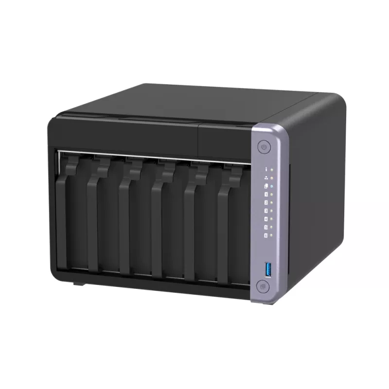 QNAP TS-632X-4G NAS/opslagserver Tower Alpine Alpine AL-524 4 GB DDR4 QNAP QTS zwart