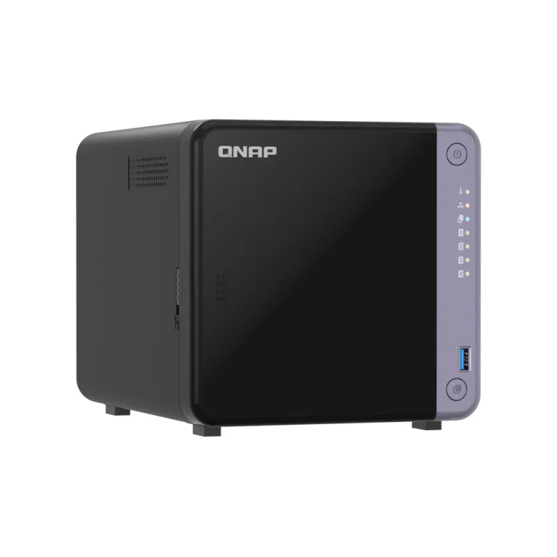 QNAP TS-432X-4G NAS/opslagserver Tower Alpine Alpine AL-524 4 GB DDR4 QNAP QTS zwart