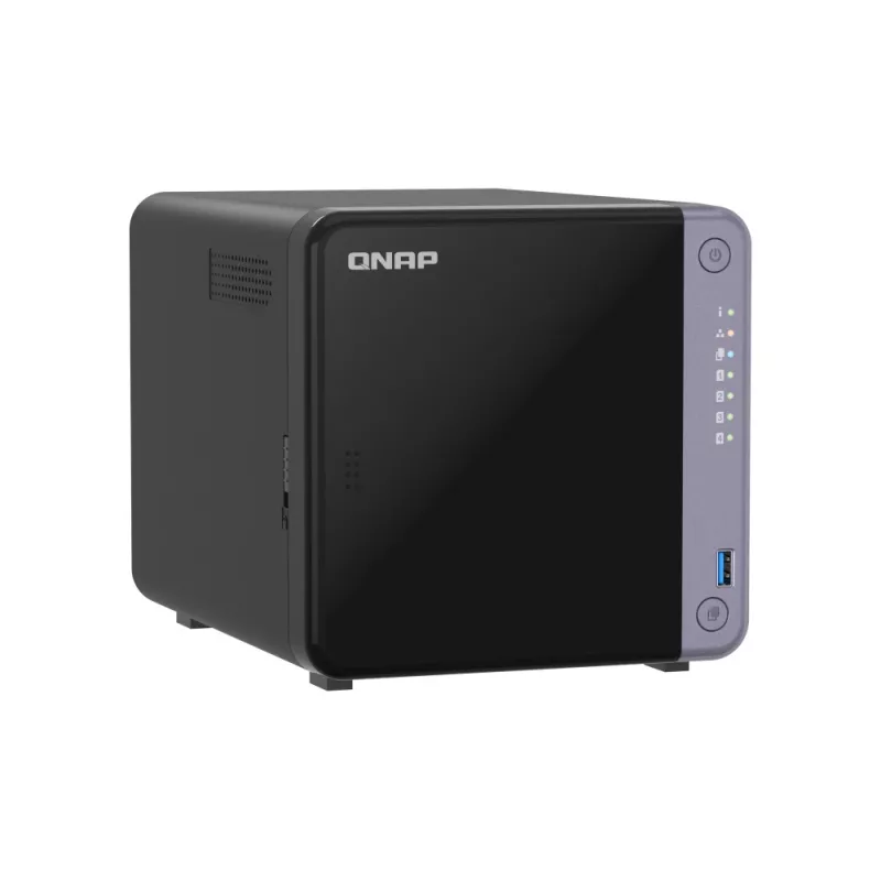 QNAP TS-432X-4G NAS/opslagserver Tower Alpine Alpine AL-524 4 GB DDR4 QNAP QTS zwart