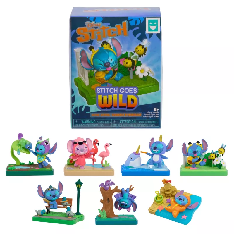 Just Play Happy Haul Stitch Goes Wild verzamelfiguren blindboxen