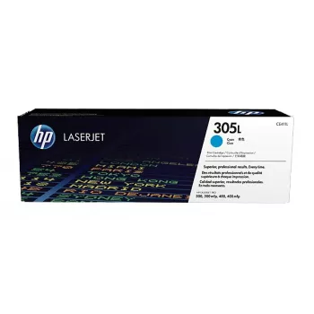 HP 305L tonercartridge 1 stk. origineel cyaan