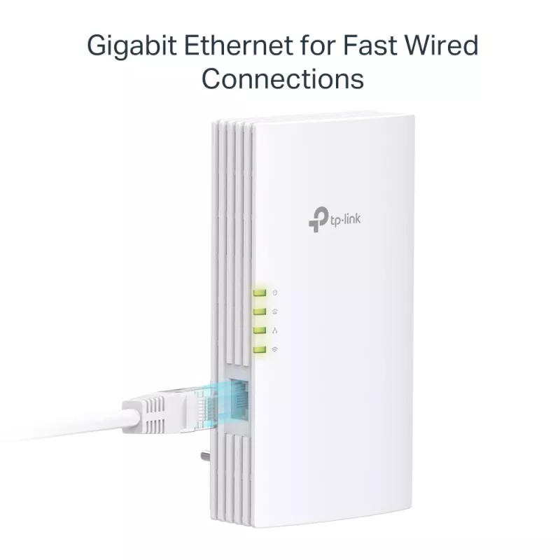 TP-Link TL-WPA7817 KIT PowerLine-netwerkadapter 1000 Mbit/s Ethernet LAN Wi-Fi wit 2 stuks