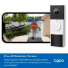 Videodeurintercom TP-Link Tapo D210 3 MP zwart wit